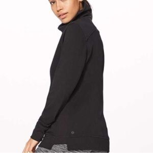 Lululemon Press Pause Pullover Sweater Size 8 Black